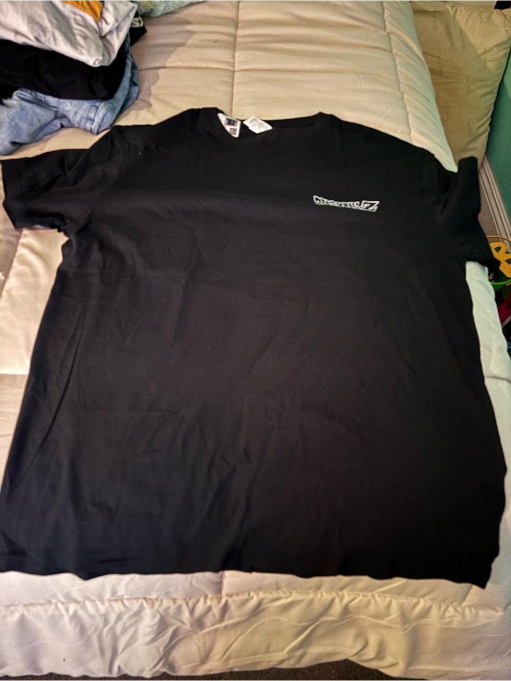 Dragon Ball Z Chest Logo Short Sleeve Tee - Black